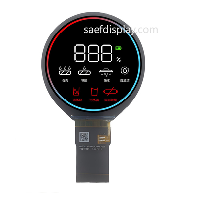 2.48 اینچ TFT LCD IPS دایره ای نمایش 3SPI + 18RGB رابط 480x480 رزولوشن گرد