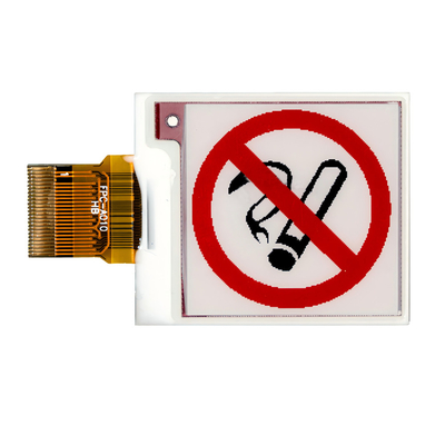 رنگ برقی 1.54 اینچ 200X200 EPD 3 رنگ BWR صفحه نمایش کاغذ برقی Spi رابط 24 پین