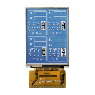 صفحه نمایش LCD TFT 2.4 اینچ 240x320 QVGA MCU / RGB با صفحه لمسی مقاوم