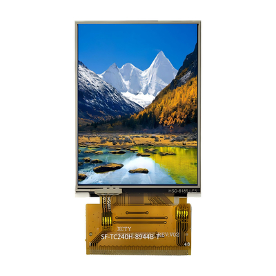 صفحه نمایش LCD TFT 2.4 اینچ 240x320 QVGA MCU / RGB با صفحه لمسی مقاوم