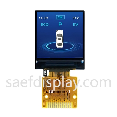 صفحه نمایش LCD کوچک TFT 0.85 اینچ 128*128 پیکسل رابط SPI همه زاویه های مشاهده