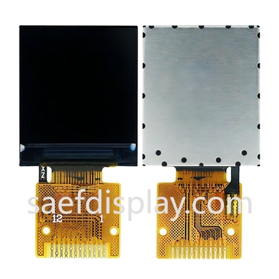 صفحه نمایش LCD کوچک TFT 0.85 اینچ 128*128 پیکسل رابط SPI همه زاویه های مشاهده
