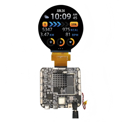 3.4 اینچ دور TFT LCD تبلیغاتی مانیتور رسانه ای با اندروید RK3566