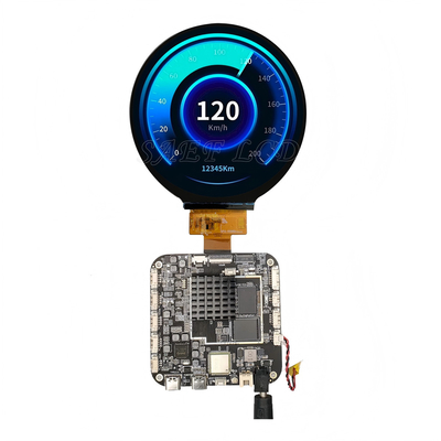 3.4 اینچ دور TFT LCD تبلیغاتی مانیتور رسانه ای با اندروید RK3566