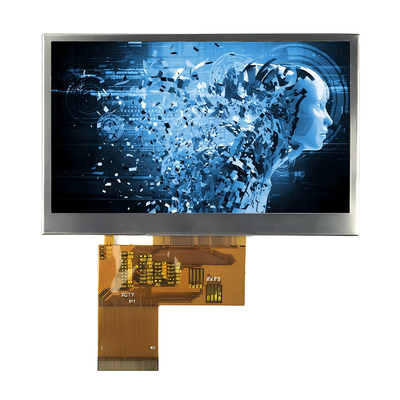 4.3 اینچ روشنایی بالا 1000nits ماژول LCD TFT 480x272 وضوح و صفحه لمسی اختیاری