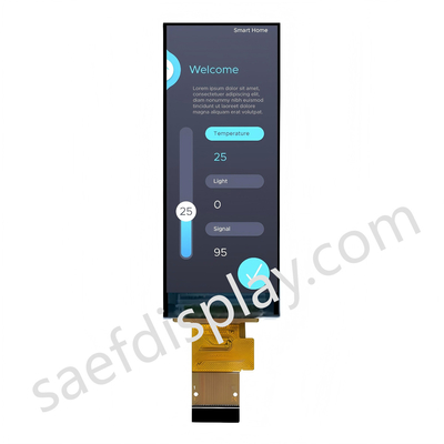 2.2-اینچ IPS TFT LCD Display 200x480 رزولوشن رابط MIPI 500 Nits روشنایی برای تصاویر روشن