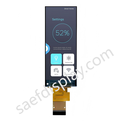 2.2-اینچ IPS TFT LCD Display 200x480 رزولوشن رابط MIPI 500 Nits روشنایی برای تصاویر روشن