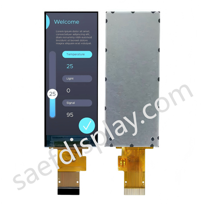 2.2-اینچ IPS TFT LCD Display 200x480 رزولوشن رابط MIPI 500 Nits روشنایی برای تصاویر روشن