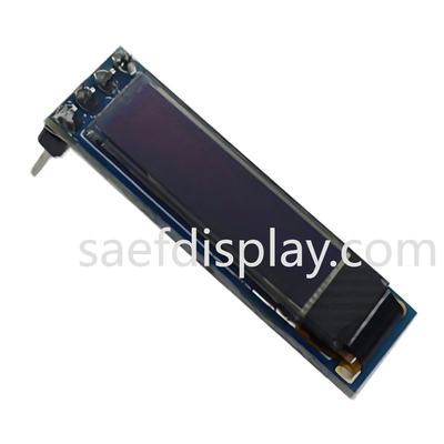 0ماژول صفحه نمایش OLED 69 اینچی - 96x16 I2C، SSD1306 IC، سفید، سازگار با Arduino بهترین قیمت ایالات متحده