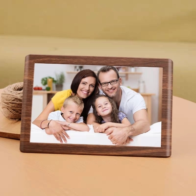 10.1 اینچ Smart WiFi Digital Photo Frame HD IPS LCD 1280x800 رزولوشن 16GB ذخیره سازی موسیقی ابری پلاستیکی اشتراک گذاری از طریق برنامه Frameo