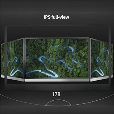 15صفحه نمایش لمسی فلزی صنعتی 6 اینچی Full HD 1920x1080 پانل IPS با لمسی ظرفیت 10 نقطه ای