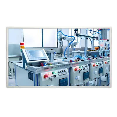 27 اینچ LCD TFT صنعتی با PCAP Touch سفارشی * FHD 350 cd / m2 دستکش / چند لمسی -20 °C-60 °C پوشش شیشه شیشه گرم
