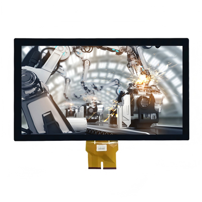23.8" نمایشگر LCD صنعتی TFT FHD 1080p رابط LVDS زاویه دید گسترده بازتاب کم 350 cd / m2 روشنایی گواهینامه اتحادیه اروپا / ایالات متحده