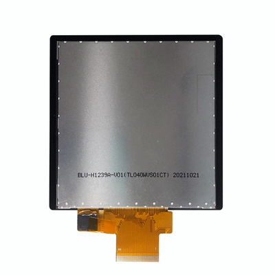 صفحه نمایش 480x480 نقطه PCAP TFT 4 اینچی مربع نوع 40 پین با رابط RGB و SPI