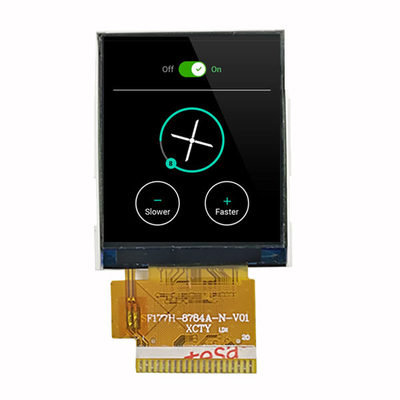 صفحه نمایش 1.77 اینچی TFT lcd mpu 8 بیتی 128x160 ماژول کوچک TFT LCD برای دستگاه های پزشکی