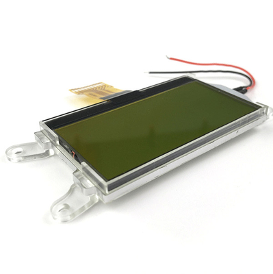 صفحه نمایش LCD گرافیکی استاندارد COG 128X64 Dot Matrix ST7565 SPI STN حالت زرد سبز
