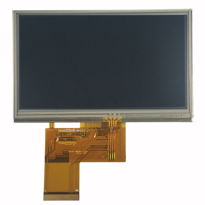 480x272 LCD TFT 4.3 اینچ 40 پین IPS رابط RGB زاویه دید کامل