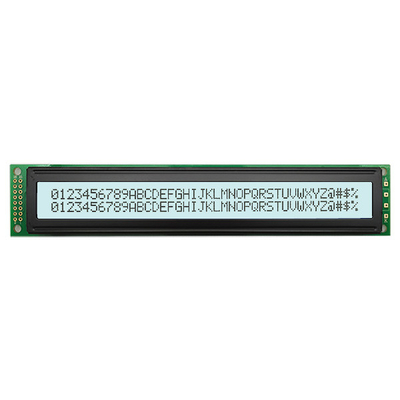 ماژول های نمایشگر کاراکتر LCD 40x2 4002 تک رنگ COB LCM 16 پین 8 بیتی