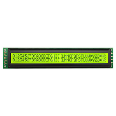 ماژول های نمایشگر کاراکتر LCD 40x2 4002 تک رنگ COB LCM 16 پین 8 بیتی