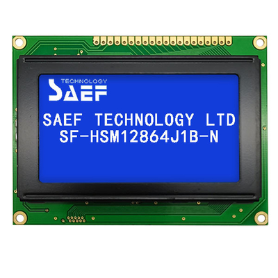 نمایشگر LCD گرافیکی تک رنگ 20 پین MPU STN منفی COB 128X64 Matrix LCM