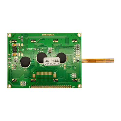 نمایشگر LCD گرافیکی تک رنگ 20 پین MPU STN منفی COB 128X64 Matrix LCM