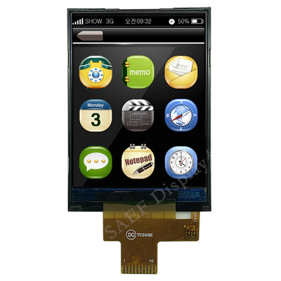 صفحه نمایش LCD 240x320 TFT 2.4 اینچ، صفحه نمایش LCD QVGA TFT، SPI MCU 2.4 اینچ TFT LCD