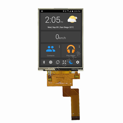 2.4 اینچ IPS TFT LCD Display QVGA 240x320 رزولوشن رابط MCU با RTP