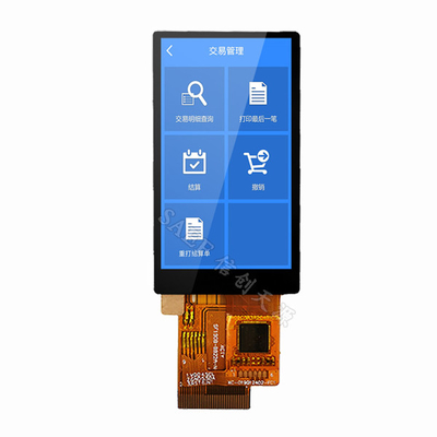 صفحه نمایش لمسی 1.9 اینچی TFT LCD 170x320 IPS زاویه دید کامل با رابط CTP SPI MCU