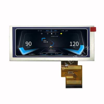 نوار 5.8 اینچی TFT LCD ماژول RGB 24 بیتی برای نمایش تبلیغات خودرو