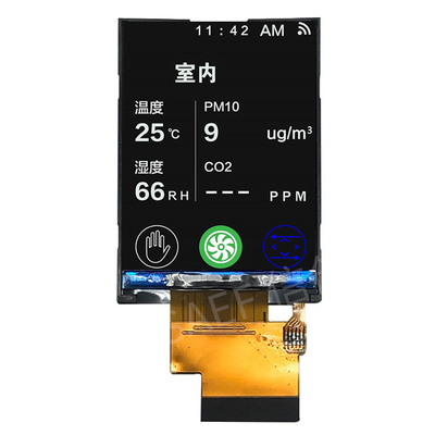2.4 اینچ 240x320 پیکسل صفحه نمایش LCD TFT، صفحه نمایش LCD TFT کارخانه چین 2.4 اینچ
