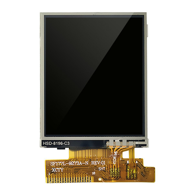 1صفحه نمایش لمسی ال سی دی 77 اینچی صفحه نمایش لمسی 128x160 TN برای دستگاه های هوشمند صفحه نمایش جلو
