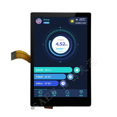 ماژول صفحه نمایش 480x854 IPS 4.3 اینچی TFT LCD رابط NT35512 MIPI