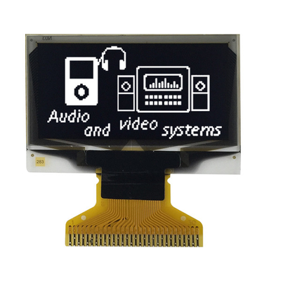 صفحه نمایش 1.3 اینچی 128x64 I2C OLED 6800 8080 4-SPI رابط 30 پین