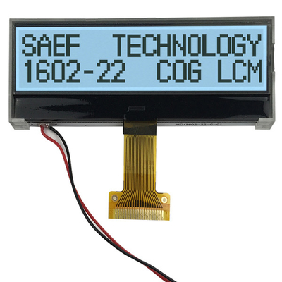 صفحه نمایش LCD کاراکتری 16x2 رابط MCU FSTN مثبت ST7032 3.3V