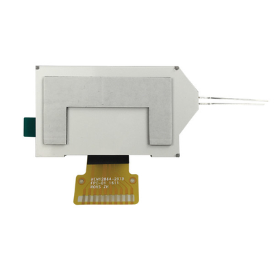 رابط SPI 128x64 COG LCD ماژول زرد رنگ پس زمینه سبز