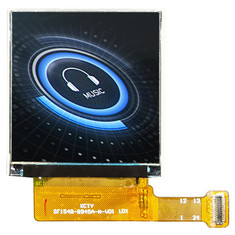 مربع 1.54 اینچ 240x240 IPS LCD TFT با صفحه لمسی OEM ODM