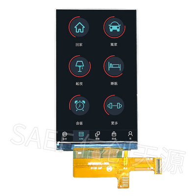 480X800 IPS TFT Touch LCD 3.1 اینچ رابط MIPI با PPI بالا ST7701S