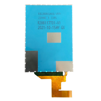 صفحه نمایش لمسی 480x640 VGA TFT LCD 2.88 اینچی با رابط MIPI 2 Lane 21 پین