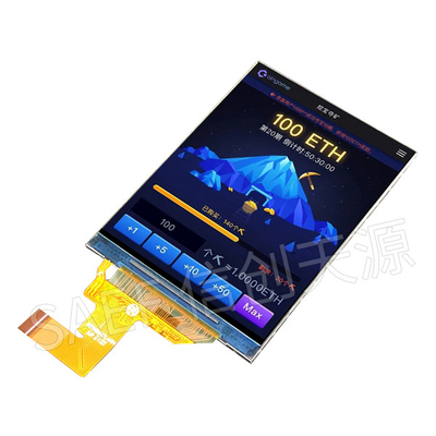 ماژول نمایشگر 2.88 اینچی IPS، LCD VGA 480x640 با رابط MIPI 2 Lane 21 پین