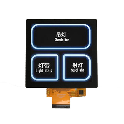 TFT LCD تولید کننده عرضه مربع صفحه نمایش TFT 4 اینچ SPI&amp;MCU 320x320 نقطه