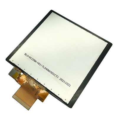 صفحه نمایش TFT صنعتی مربع 4 اینچ 480x480 40 پین برای اتوماسیون خانگی، LCD مربع 4 اینچ با لمس PCAP
