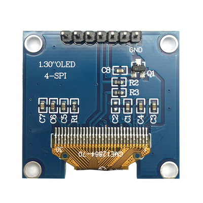 رابط SPI صفحه نمایش OLED 1.3 اینچی OLED I2c 7 پین با آی سی درایور SH1106