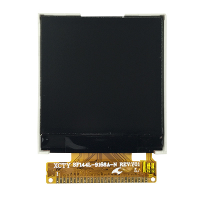 صفحه نمایش LCD کوچک مربع، TFT LCD 1.44 Inch128x128 با رابط MUC 8bit