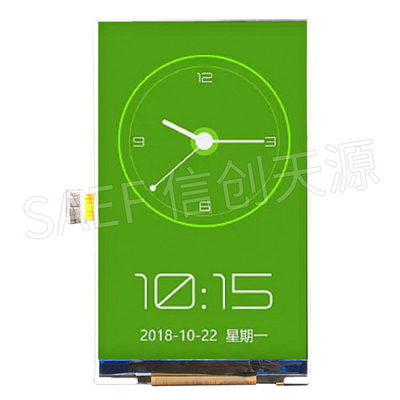 صفحه نمایش LCD 4 اینچ TFT DSI MIPI 480x800 IPS 2.8V گواهینامه RoHS