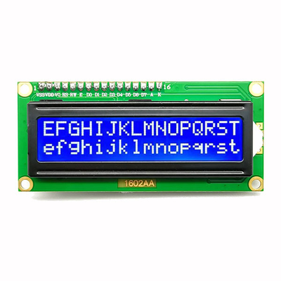رابط I2C 16x2 کاراکتر نمایشگر LCD آبی 5V 4 پین شماره