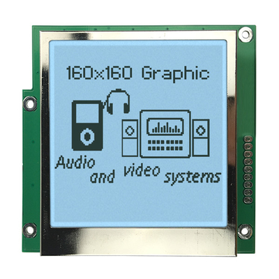 ماژول نمایشگر LCD گرافیکی 160x160 FSTN مثبت ST75161 رابط 3.3 ولت VDD SPI