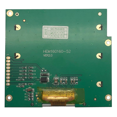 ماژول نمایشگر LCD گرافیکی 160x160 FSTN مثبت ST75161 رابط 3.3 ولت VDD SPI