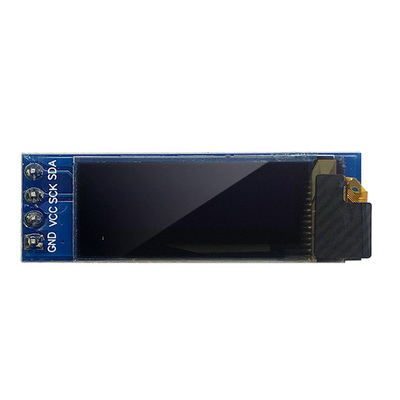 ماژول نمایشگر OLED 3V 5V 128x32 0.91 اینچی 4 پین با آی سی درایور SSD1306