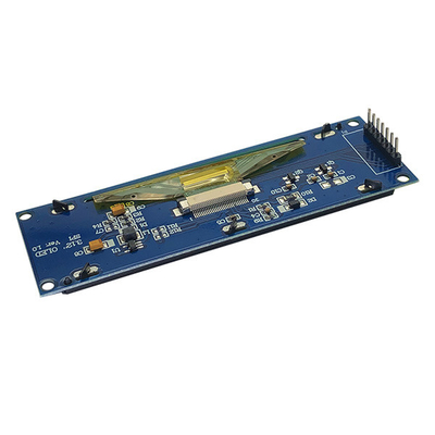 3صفحه نمایش گرافیکی OLED.12 اینچ 256x64 Dot SPI Interface فونت های سفید / آبی / زرد / سبز