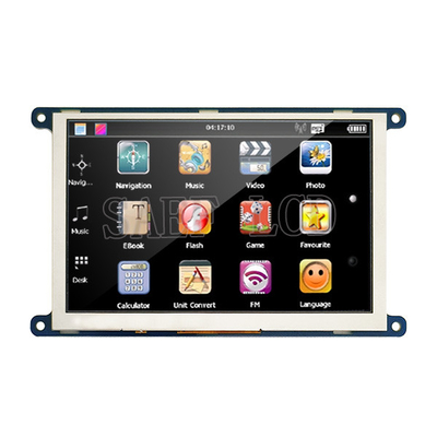 رابط سریال SPI صفحه نمایش 5 اینچی TFT LCD 800x480 نقطه IPS درجه خودرو